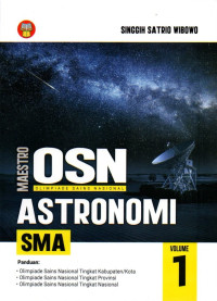 Image of Maestro OSN Astronomi Vol.1