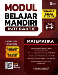 Image of Modul Belajar Mandiri Interaktif: Matematika