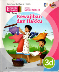 Image of Tematik Terpadu 3D : Kewajiban dan Hakku