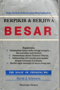 Image of Berpikir & Berjiwa Besar