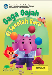 Ebook Gaga Gajah di Sekolah Baru