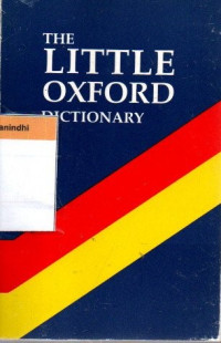 The Little Oxford Dictionary