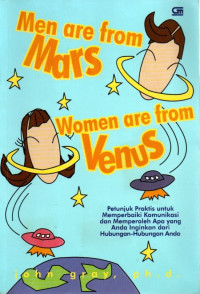 Men are from Mars Women are from Venus