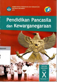 Image of Pendidikan Pancasila dan Kewarganegaraan SMA/MA SMK/MK Kelas X