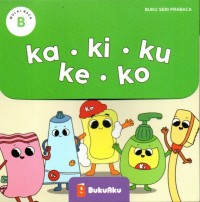 Image of Buku Seri Prabaca (Seri B): ka.ki.ku.ke.ko
