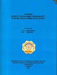 Image of Laporan PPL Mahasiswa STIAB Jinarakkhita Tahun 2023