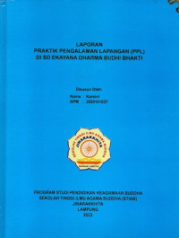 Laporan Praktik Pengalaman Lapangan (PPL) di SD Ekayana Dharma Budhi Bhakti