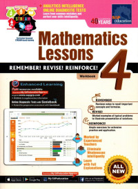 Image of Mathematics Lessons Workbook 4