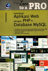 Image of Membuat Aplikasi Web dengan PHP+ Database MySQL