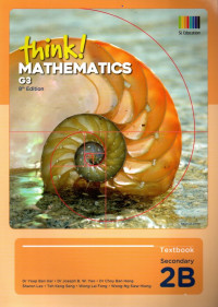 Image of Think! Mathematics Textbook Secondary 2B